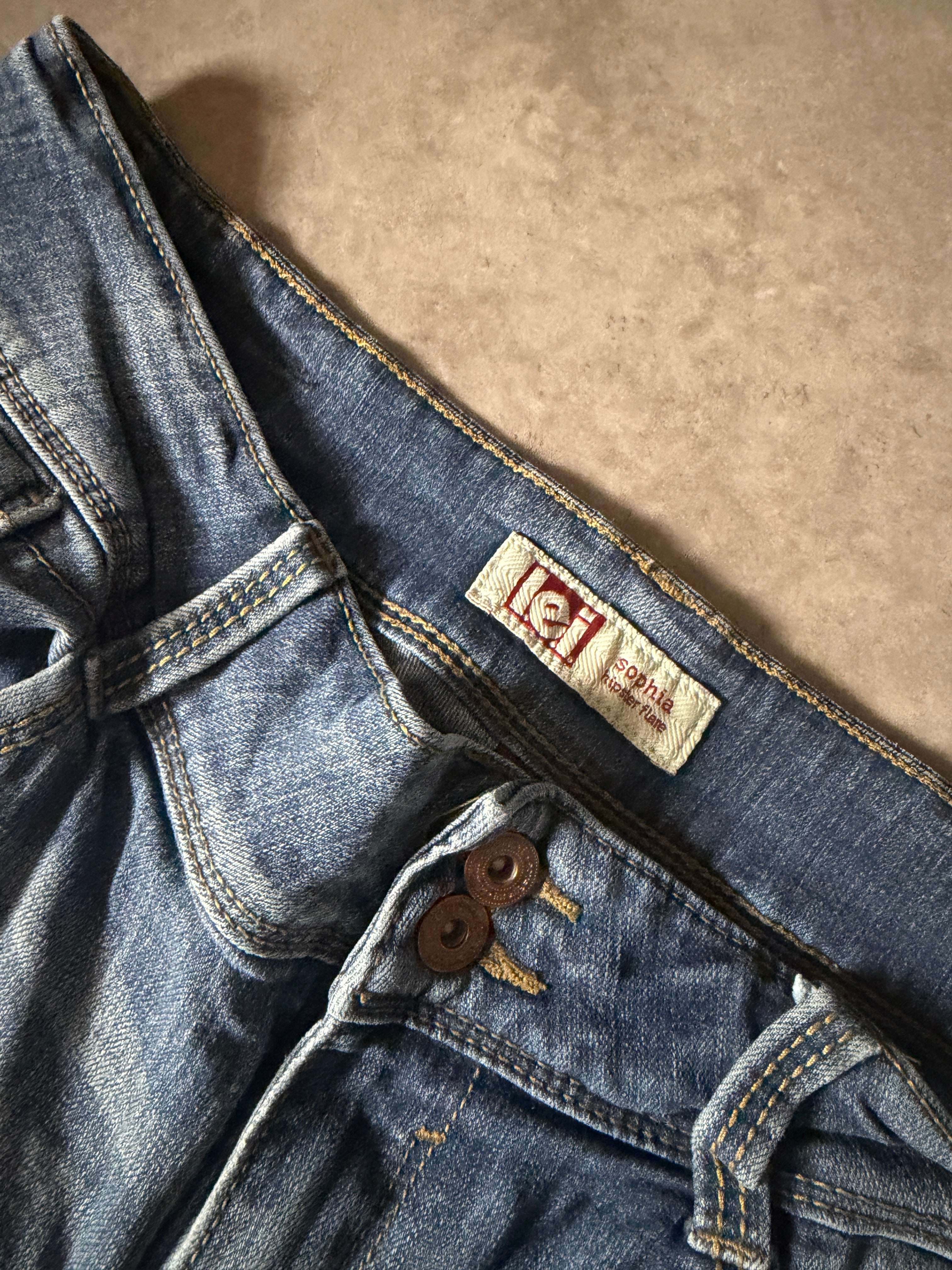 Vintage Denim Y2K Jeans 2000s Damen M