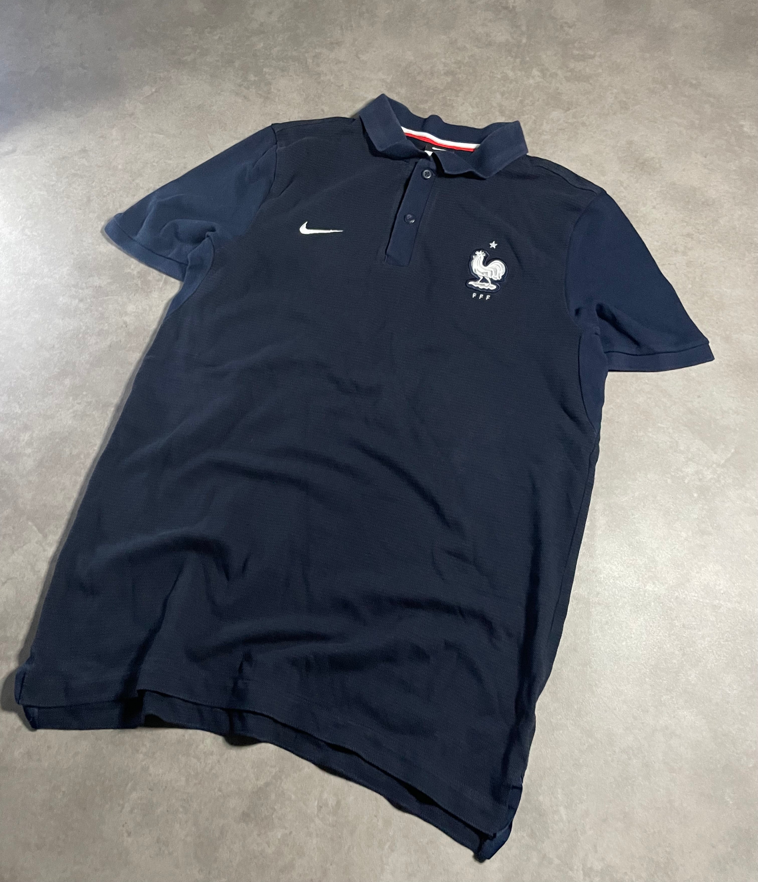 Nike Vintage Frankreich Polo 2010 L