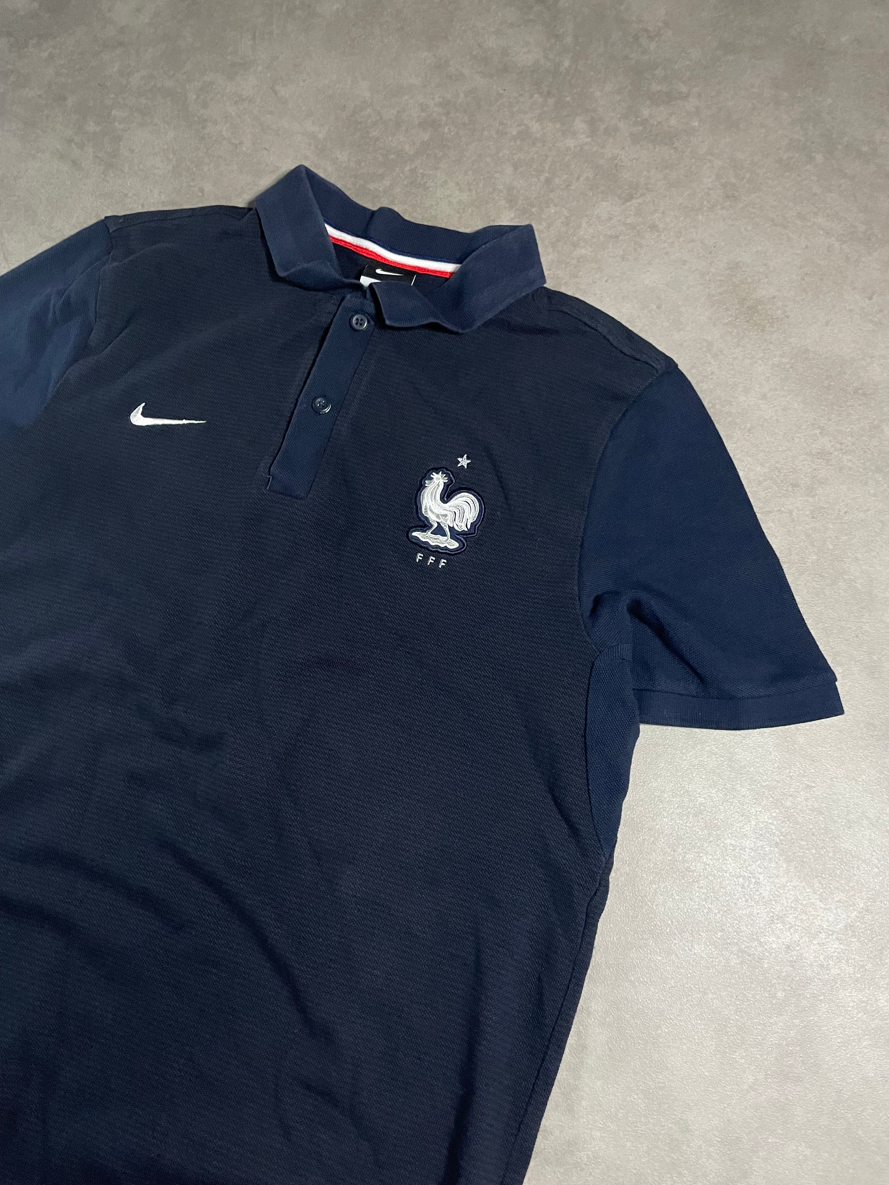 Nike Vintage Frankreich Polo 2010 L