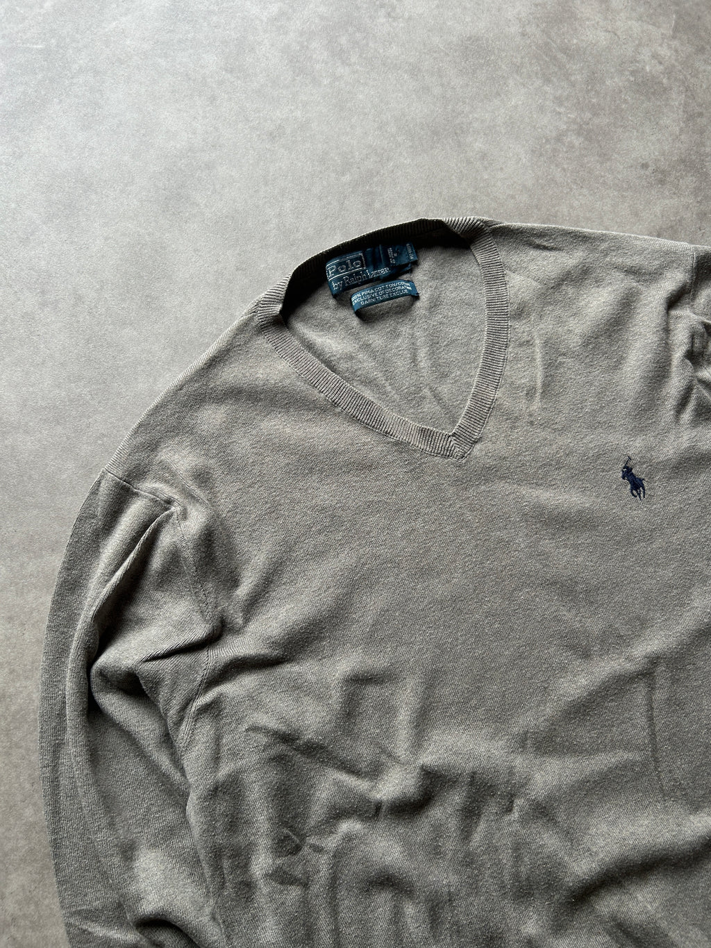 Ralph Lauren Vintage V-Neck Pullover XL