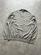 Ralph Lauren Vintage V-Neck Pullover XL
