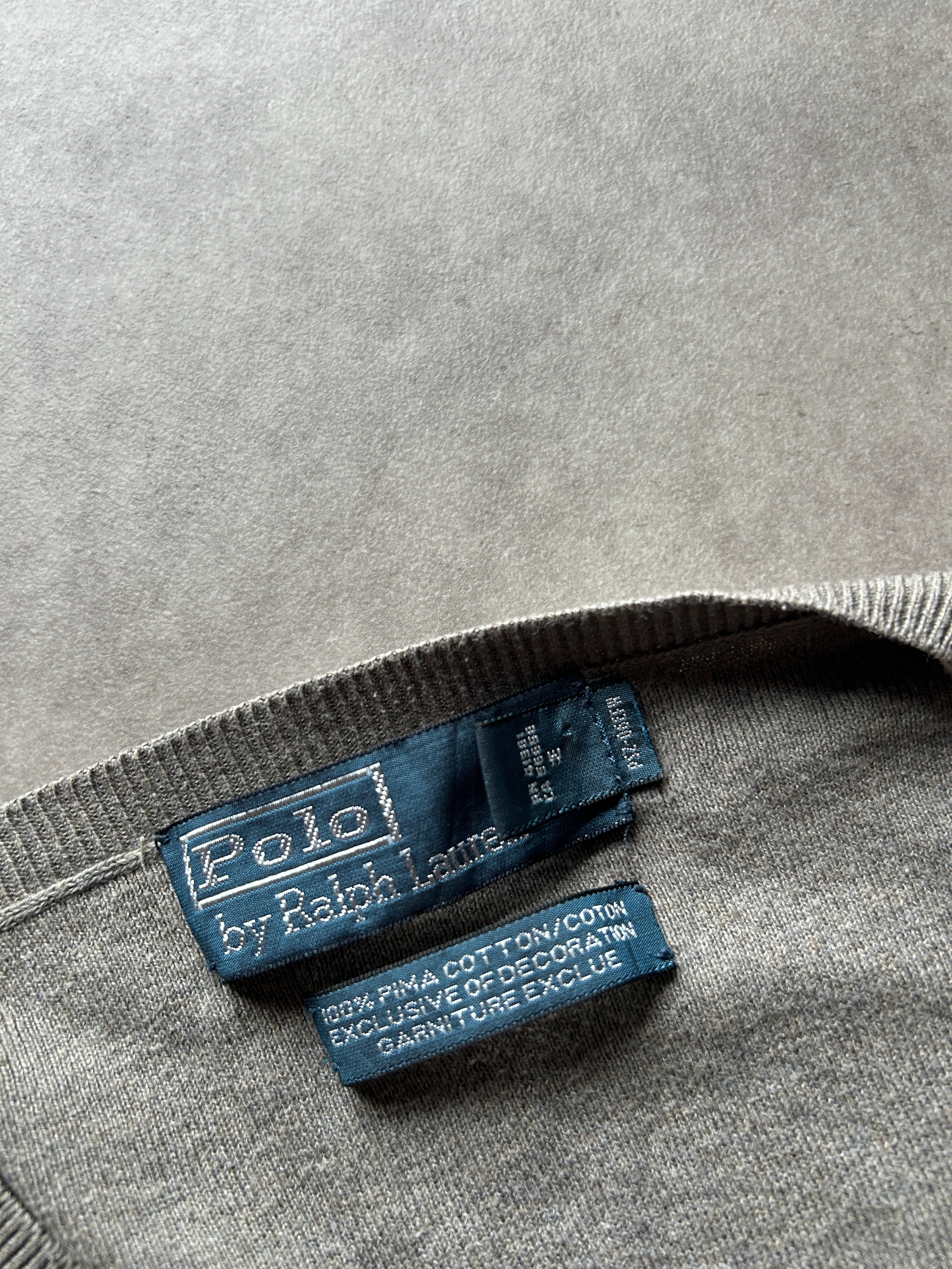 Ralph Lauren Vintage V-Neck Pullover XL