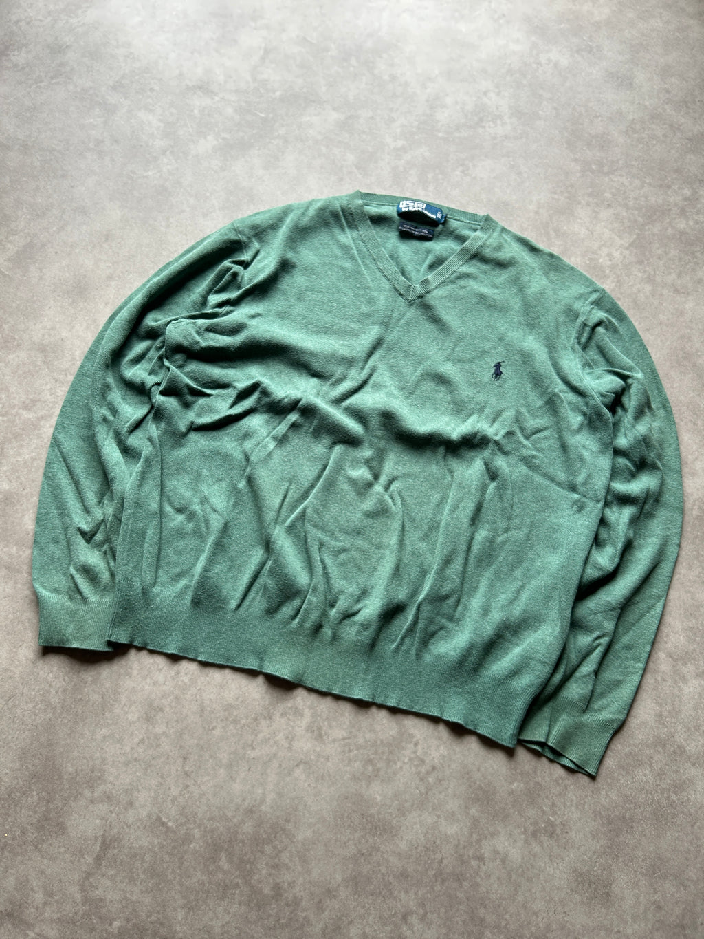 Ralph Lauren Vintage V-Neck Pullover XL