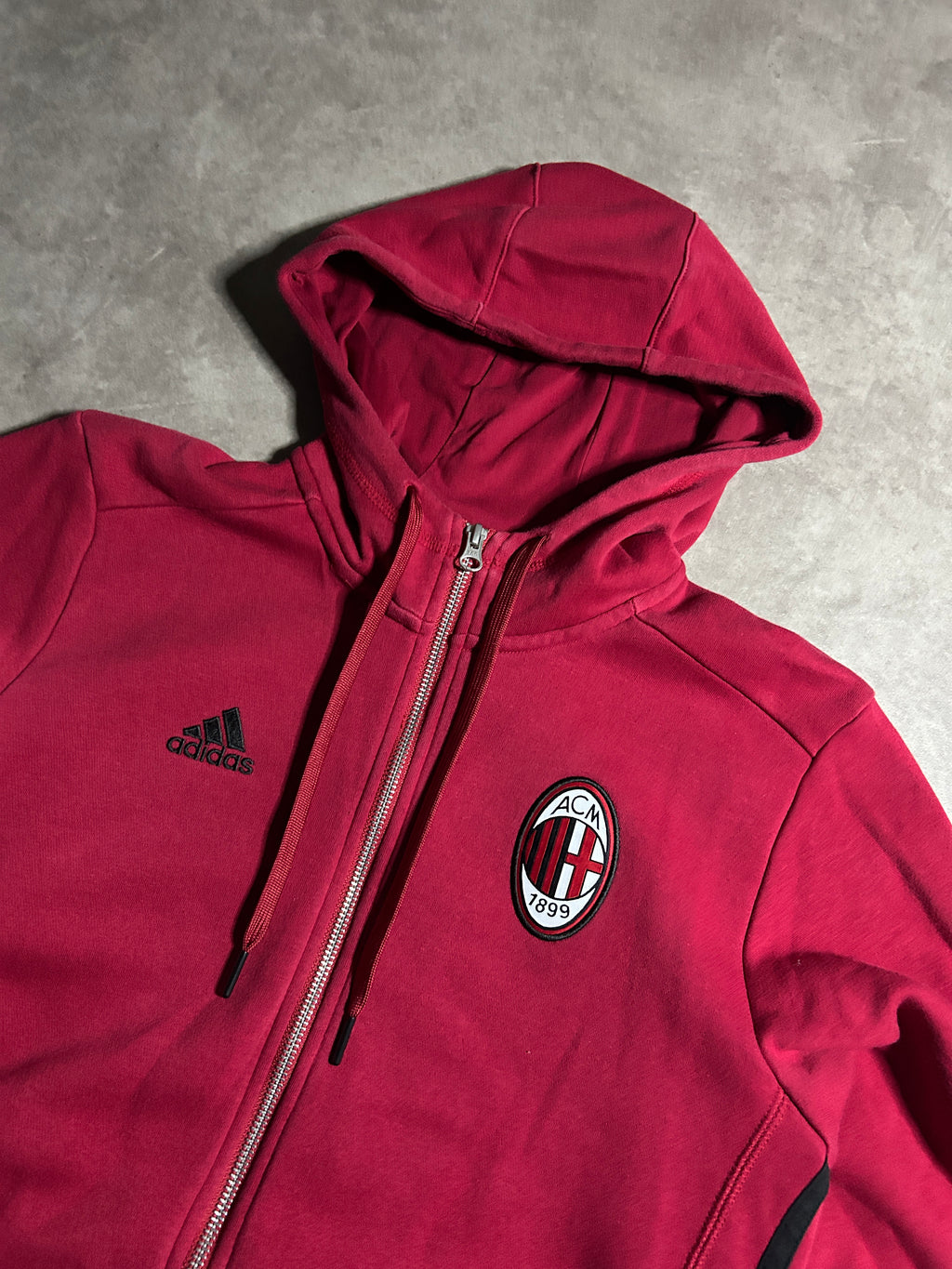 Adidas Vintage AC Milan Zip Jacket