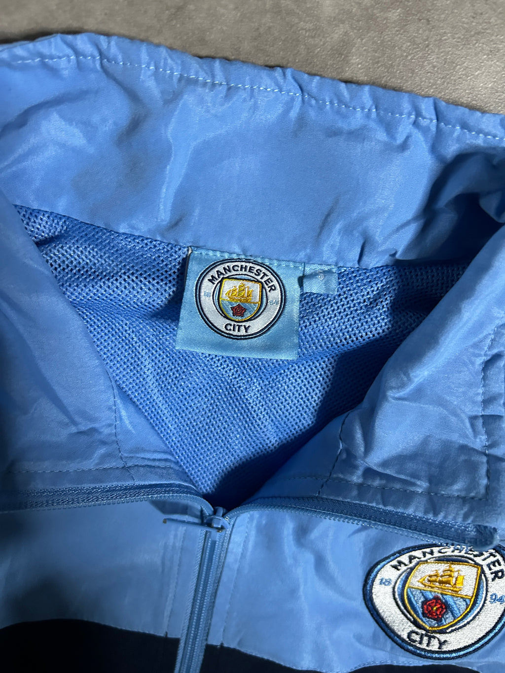 Manchester City Vintage Tracksuit 2018 S