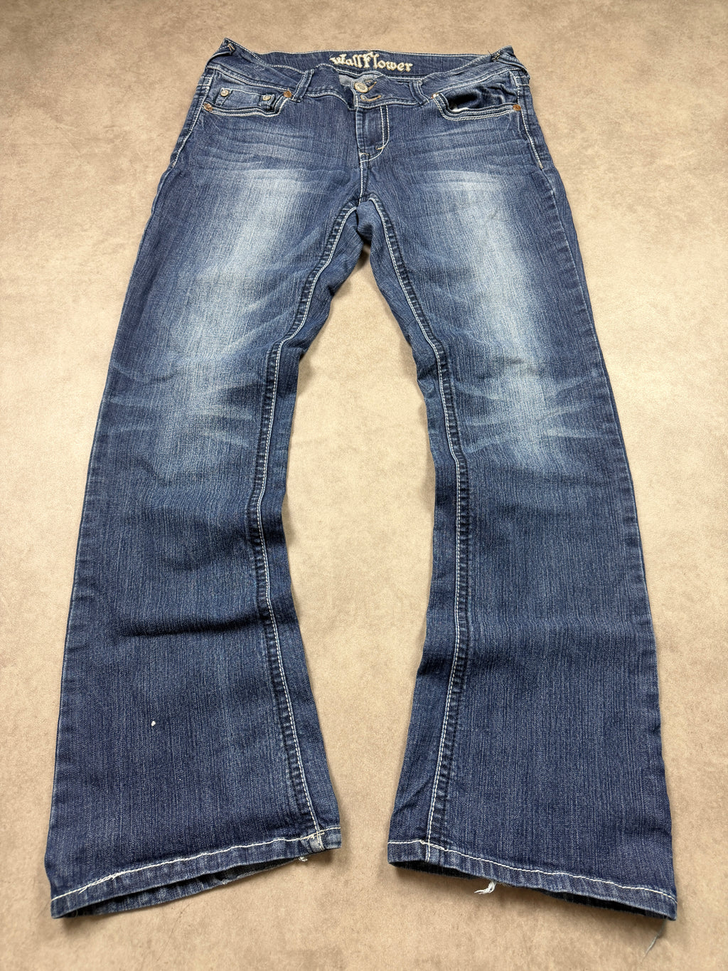 Wallflower Vintage Backprint Y2K Jeans 2005 M Damen