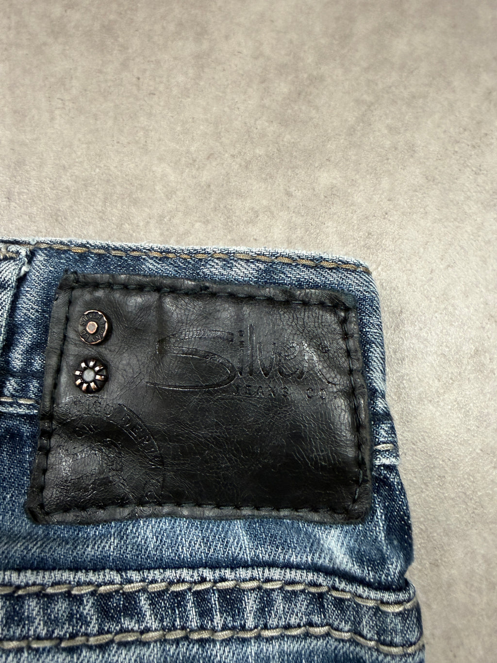 Silver Jeans Vintage Backprint Y2K Bootcut 2000s L Herren