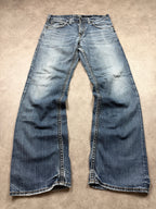 Silver Jeans Vintage Backprint Y2K Bootcut 2000s L Herren