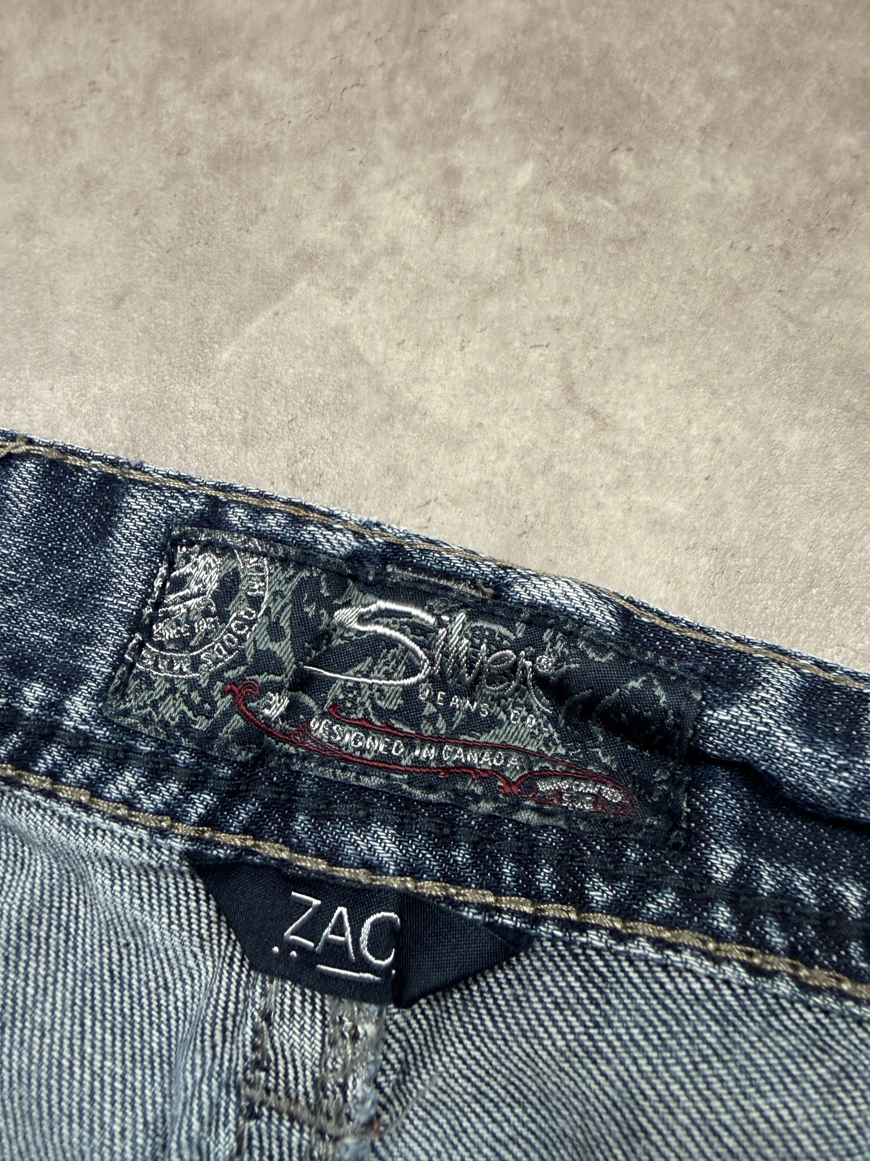 Silver Jeans Vintage Backprint Y2K Bootcut 2000s L Herren