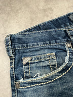 Silver Jeans Vintage Backprint Y2K Straight Fit 2000s XL Herren