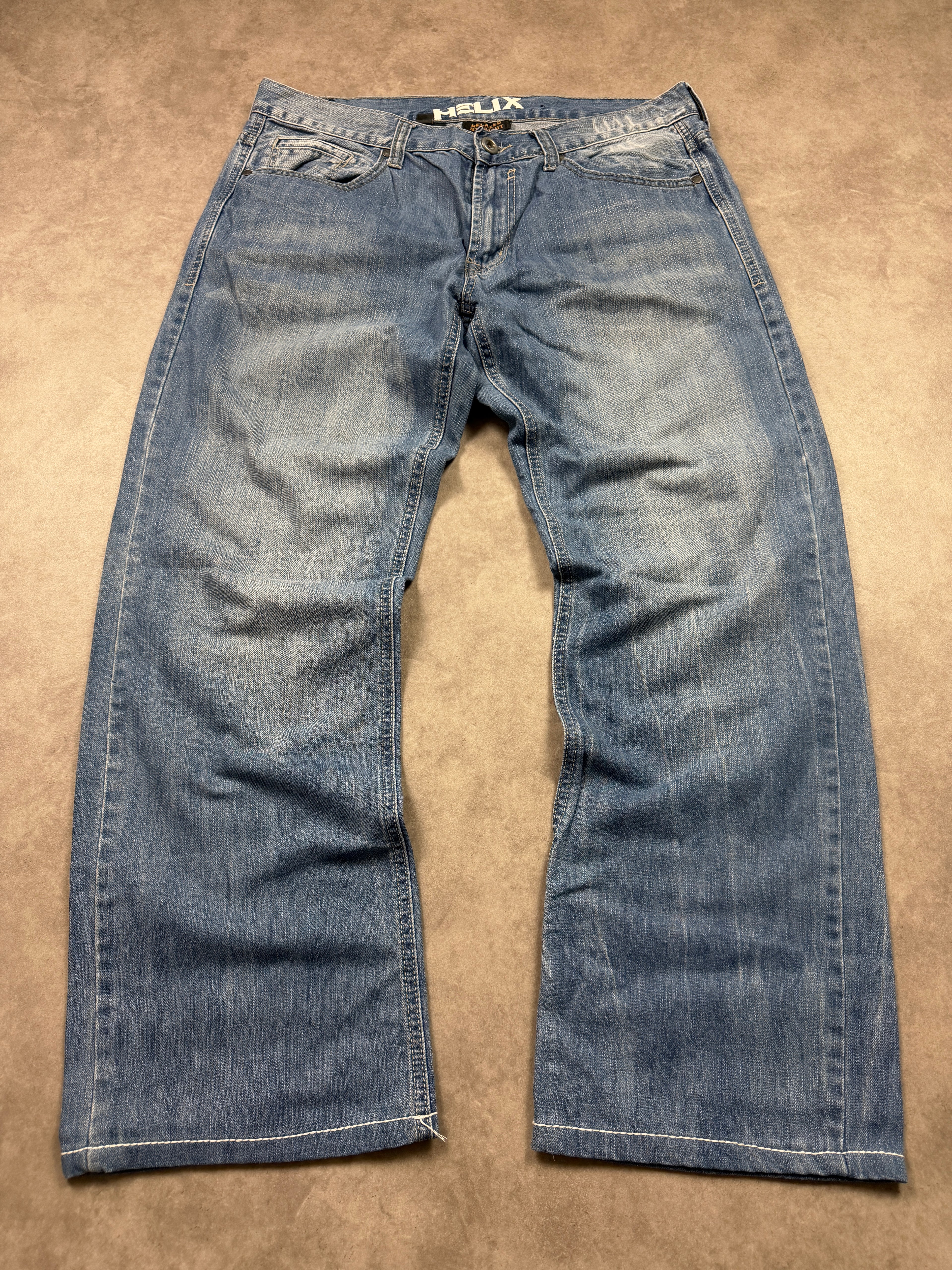 Vintage Helix Jeans Relaxed Straight 2005 M