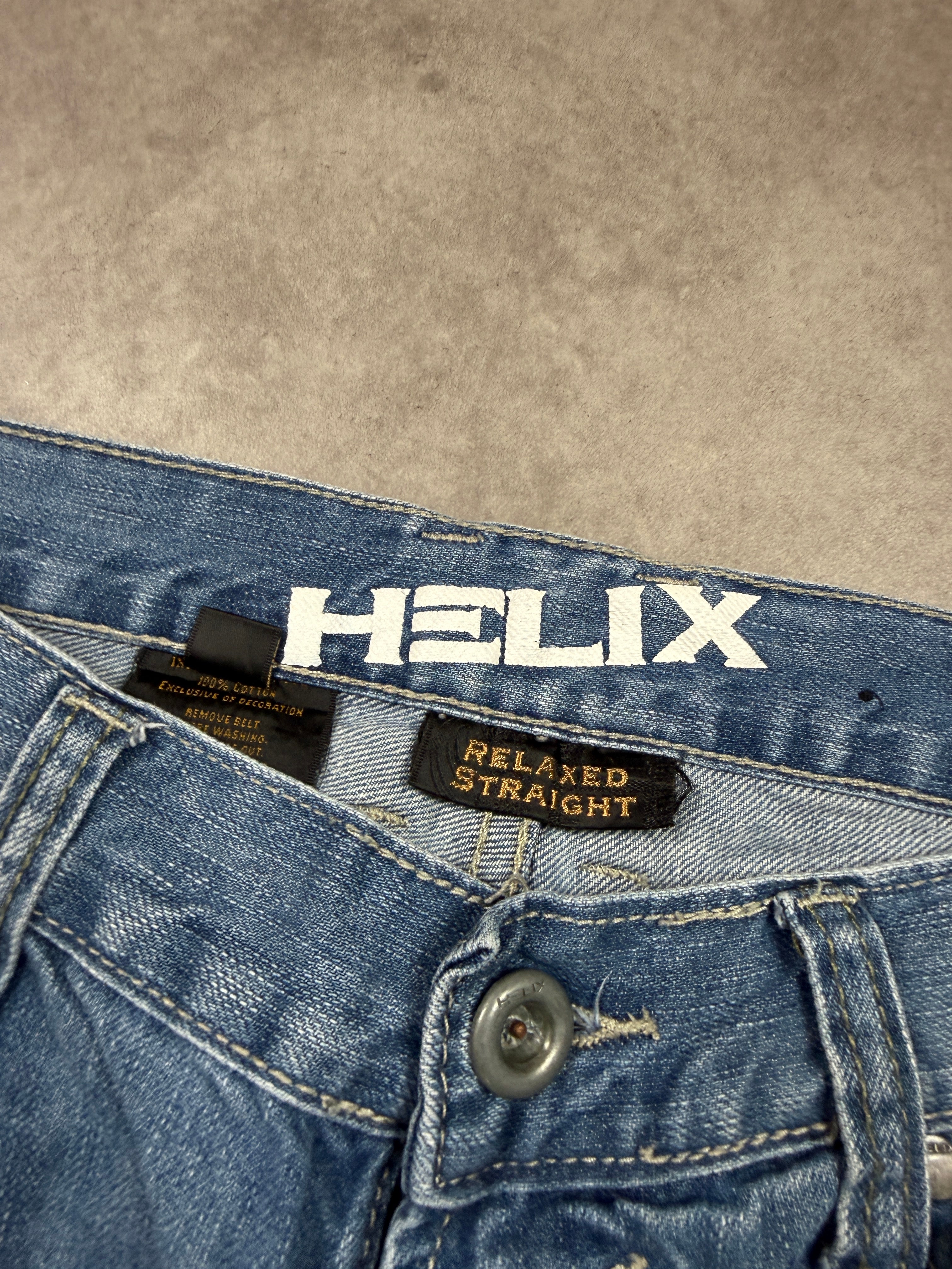 Vintage Helix Jeans Relaxed Straight 2005 M