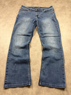 APT.9 Vintage Jeans Backprint Y2K Bootcut Fit 2007 M Damen