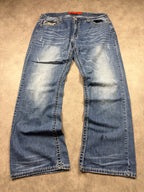 Realtree Vintage Jeans Backprint Y2K Straight Fit 2005 L