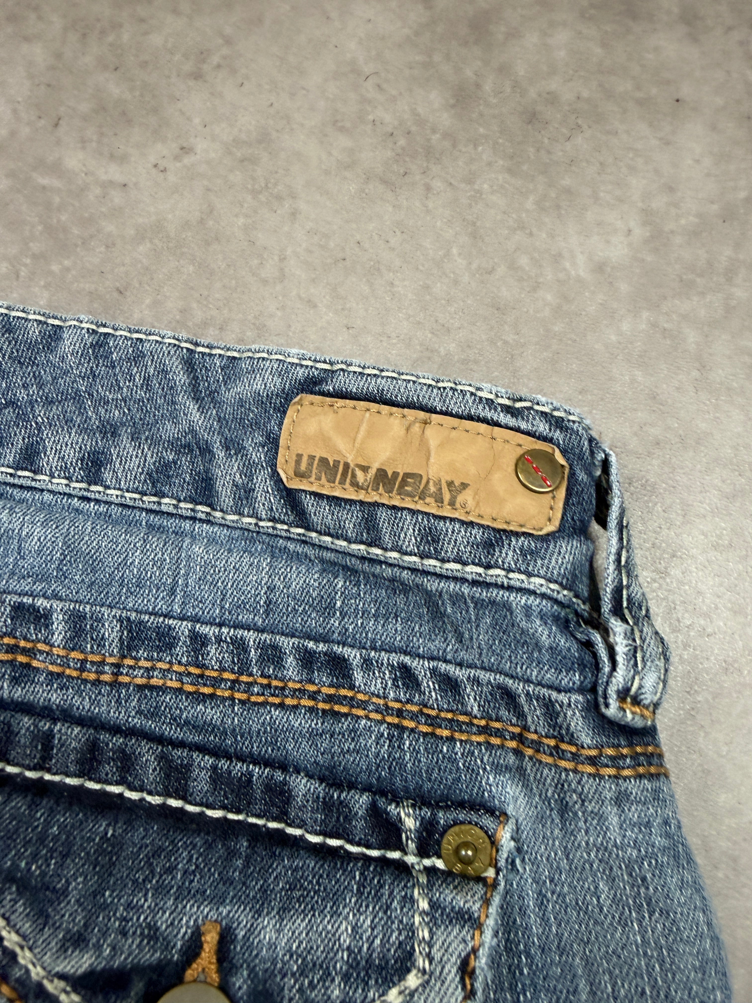 Unionbay Vintage Jeans Backprint Y2K Bootcut Fit 2004 S Damen