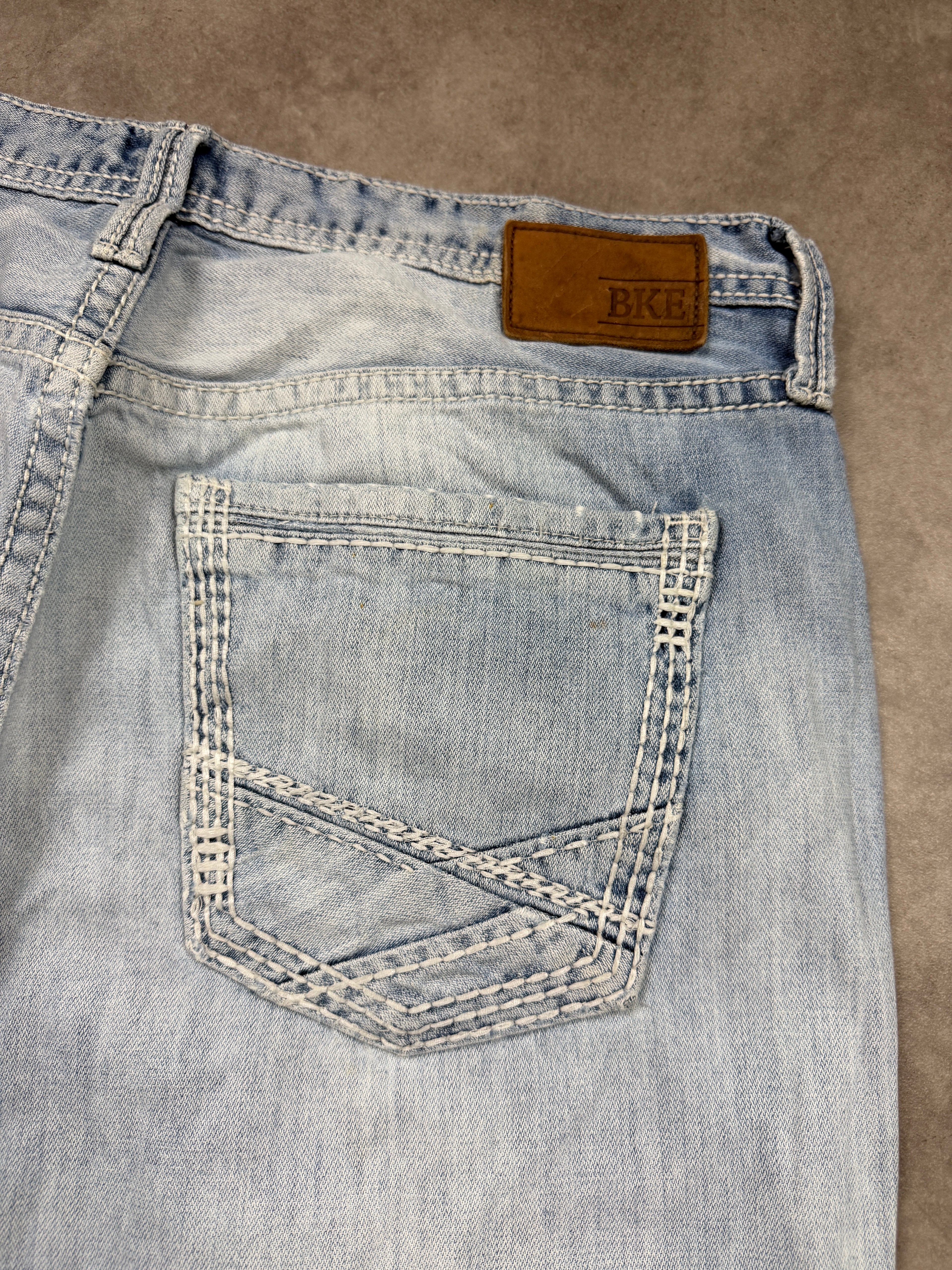 BKE Vintage Jeans Seth Y2K Straight Fit 2006 XL