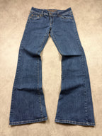 Streetwear Society Vintage Jeans Backprint Y2K Bootcut Fit 2003 M Damen