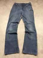 Nine West Vintage Jeans Backprint Y2K Bootcut Fit 2004 S