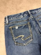 Silver Vintage Jeans Classic Bootcut Fit 2004 S Damen