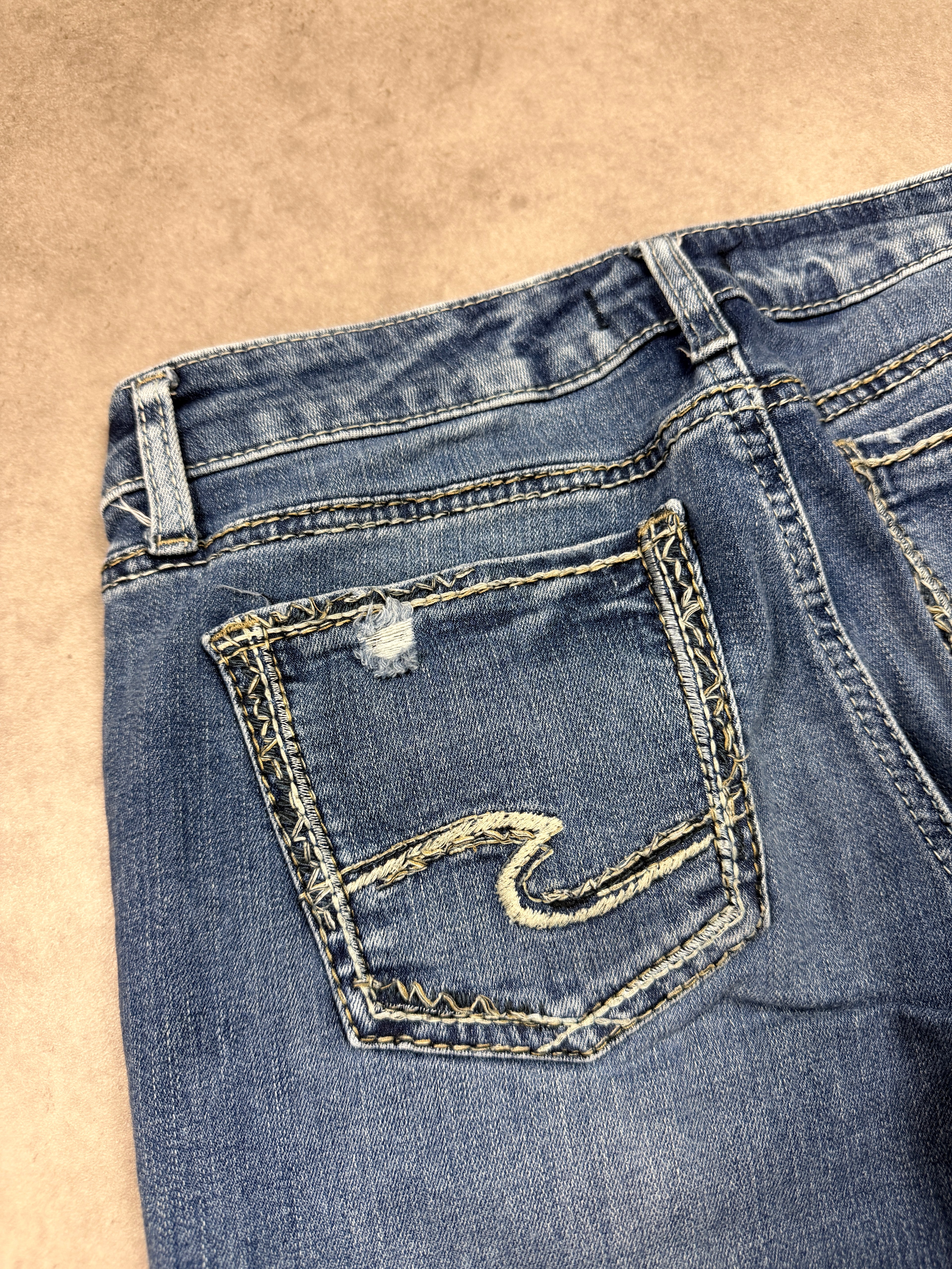 Silver Vintage Jeans Classic Bootcut Fit 2004 S Damen