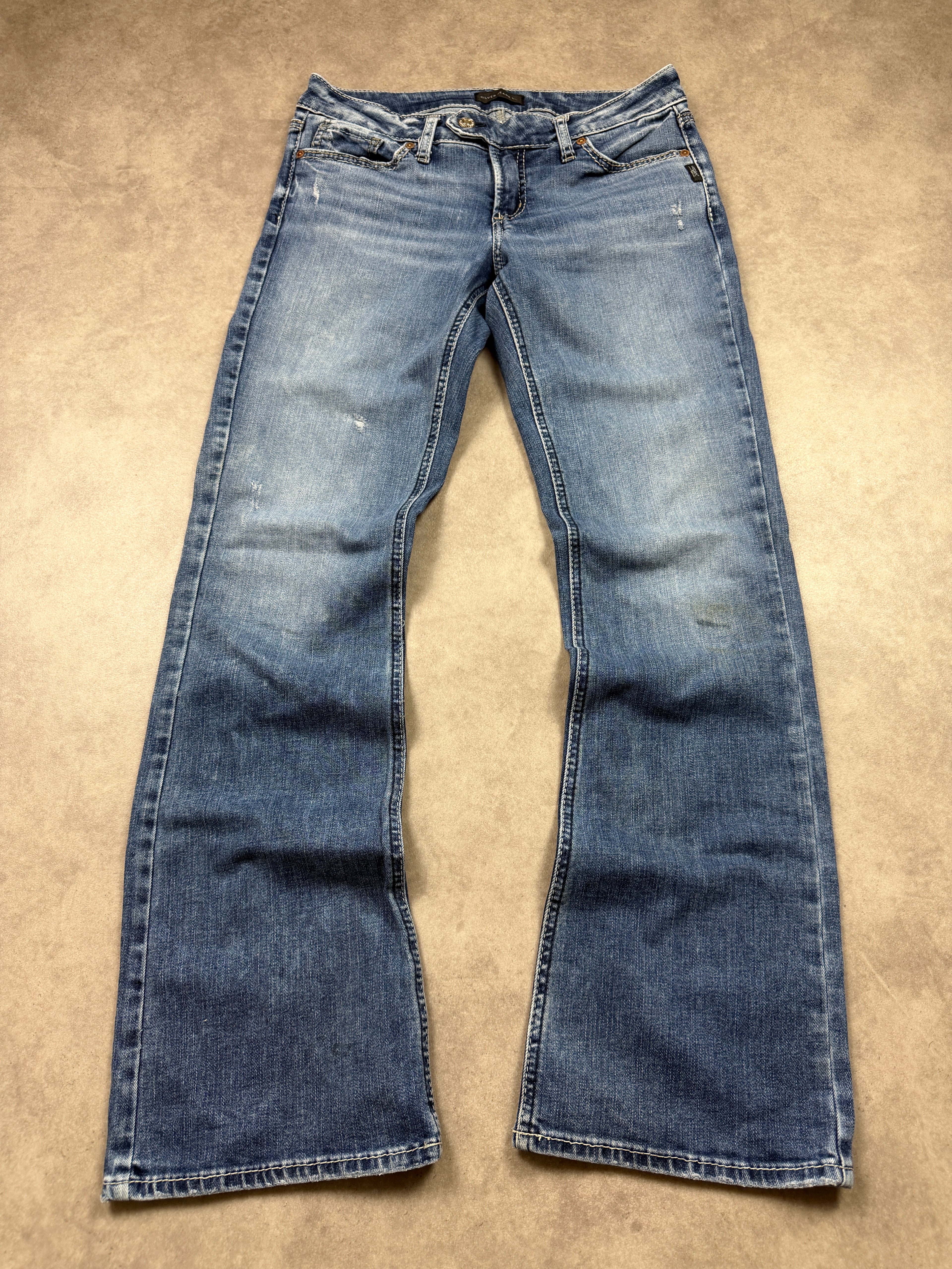 Silver Vintage Jeans Classic Bootcut Fit 2004 S Damen