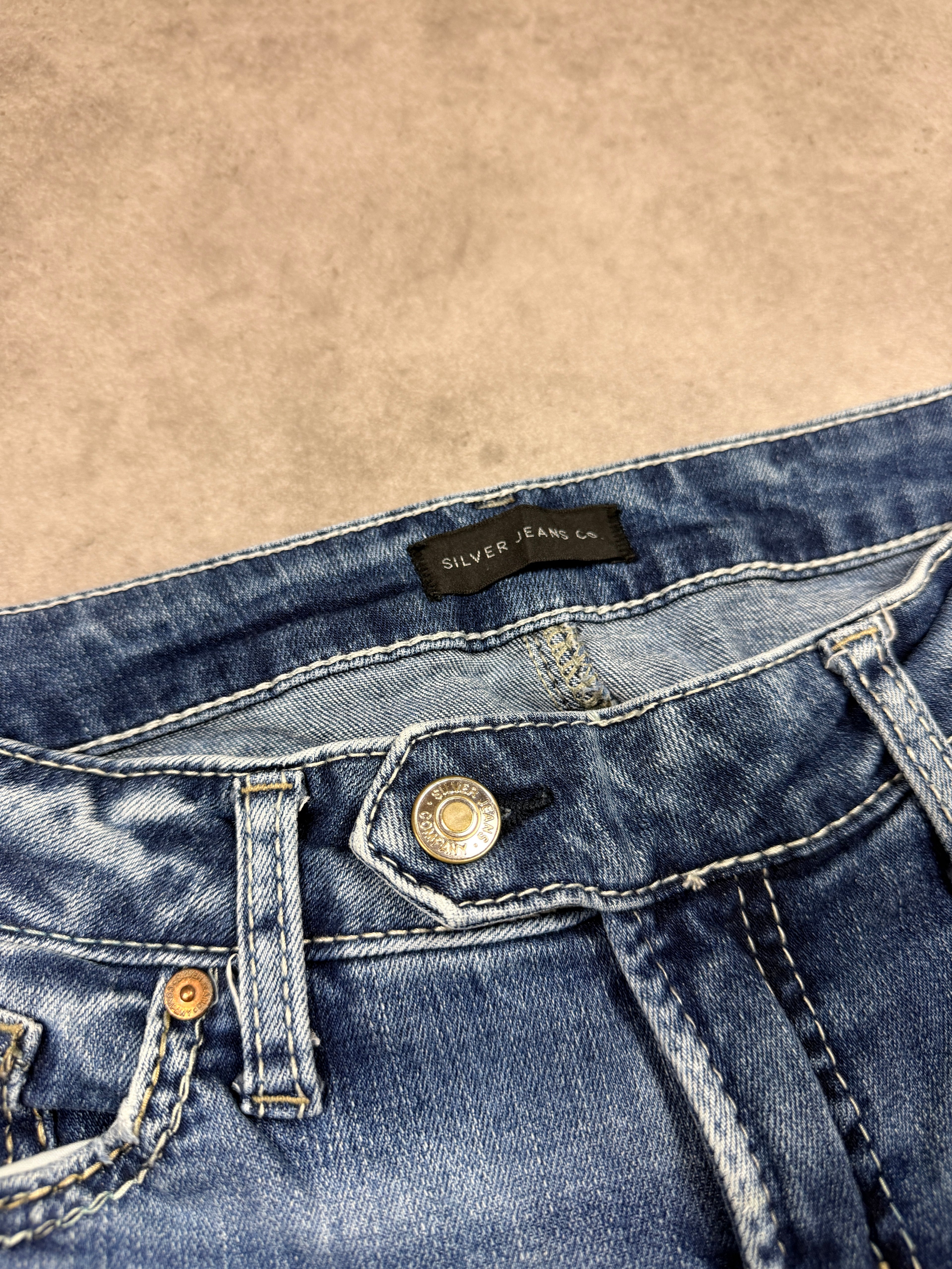 Silver Vintage Jeans Classic Bootcut Fit 2004 S Damen