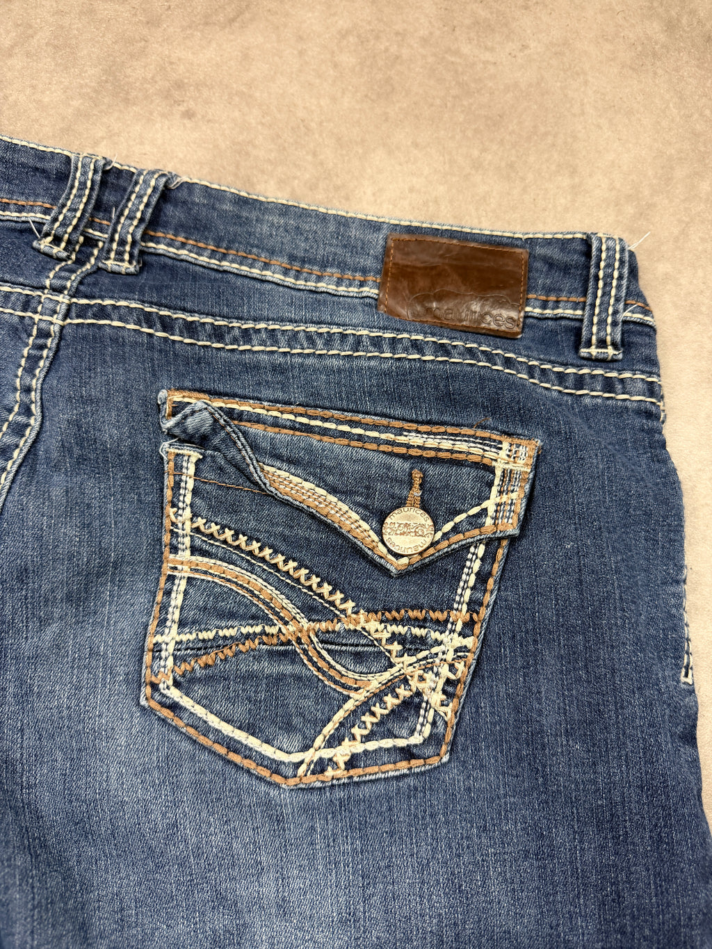 Maurices Vintage Jeans Bootcut Y2K Denim 2000s Damen M