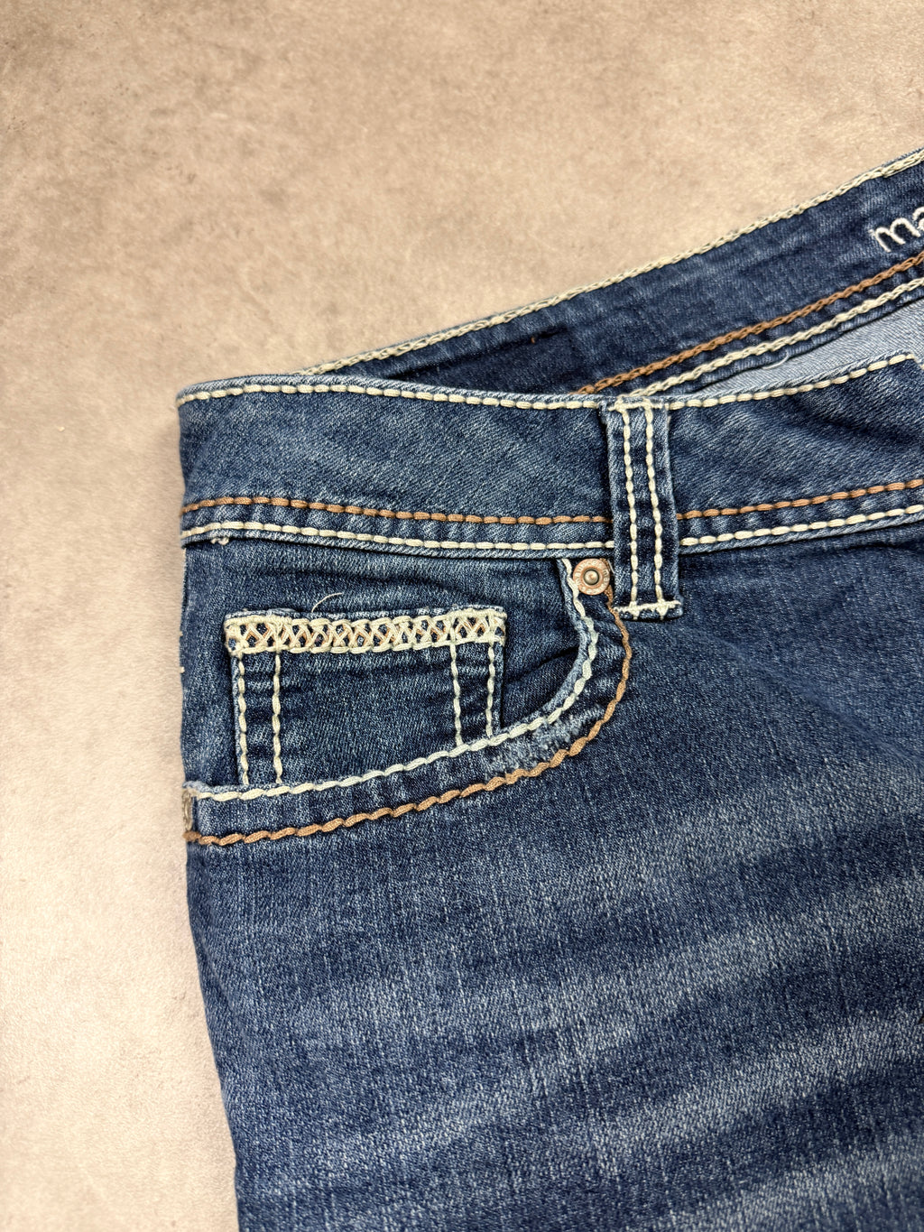 Maurices Vintage Jeans Bootcut Y2K Denim 2000s Damen M