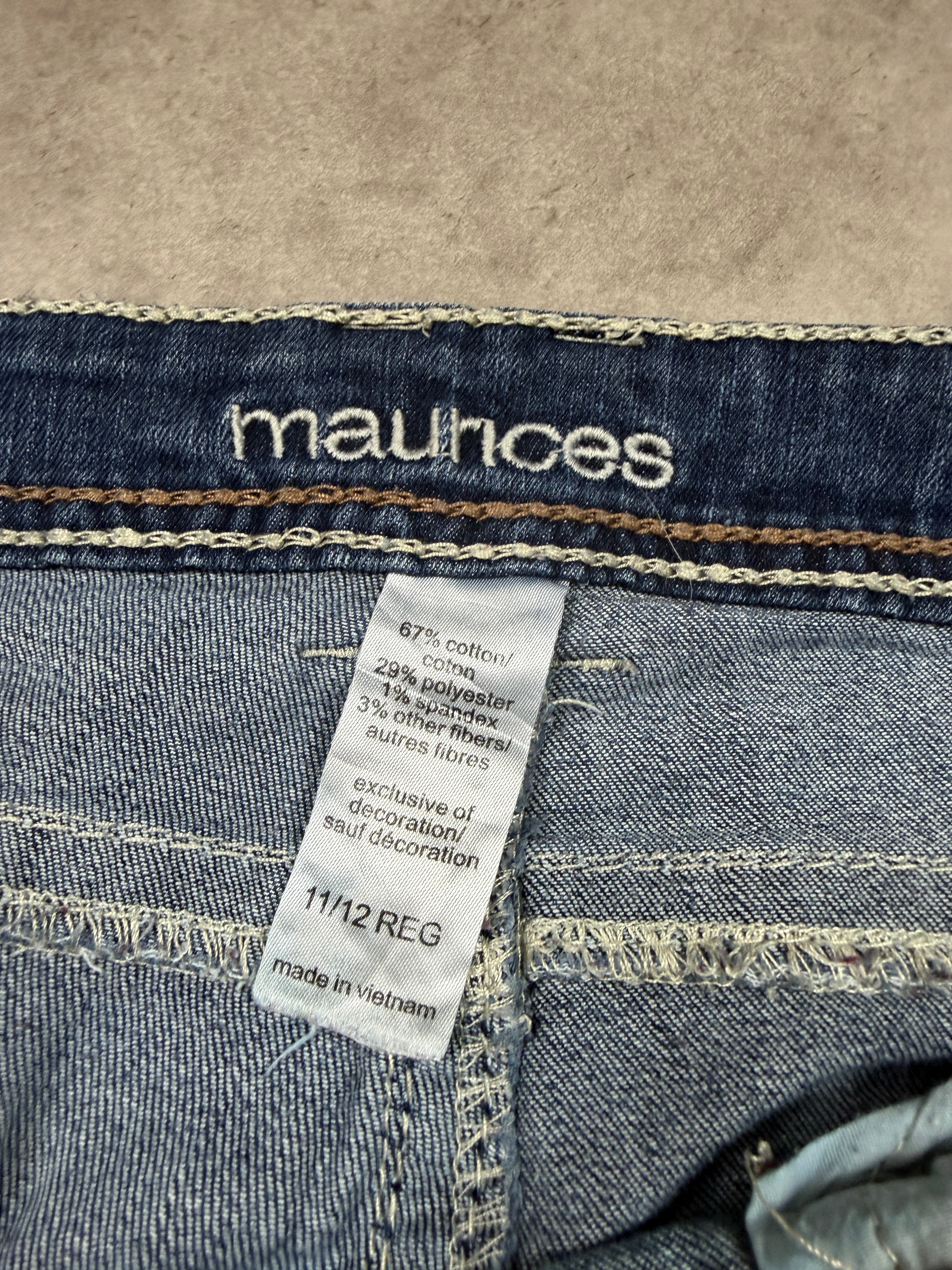 Maurices Vintage Jeans Bootcut Y2K Denim 2000s Damen M