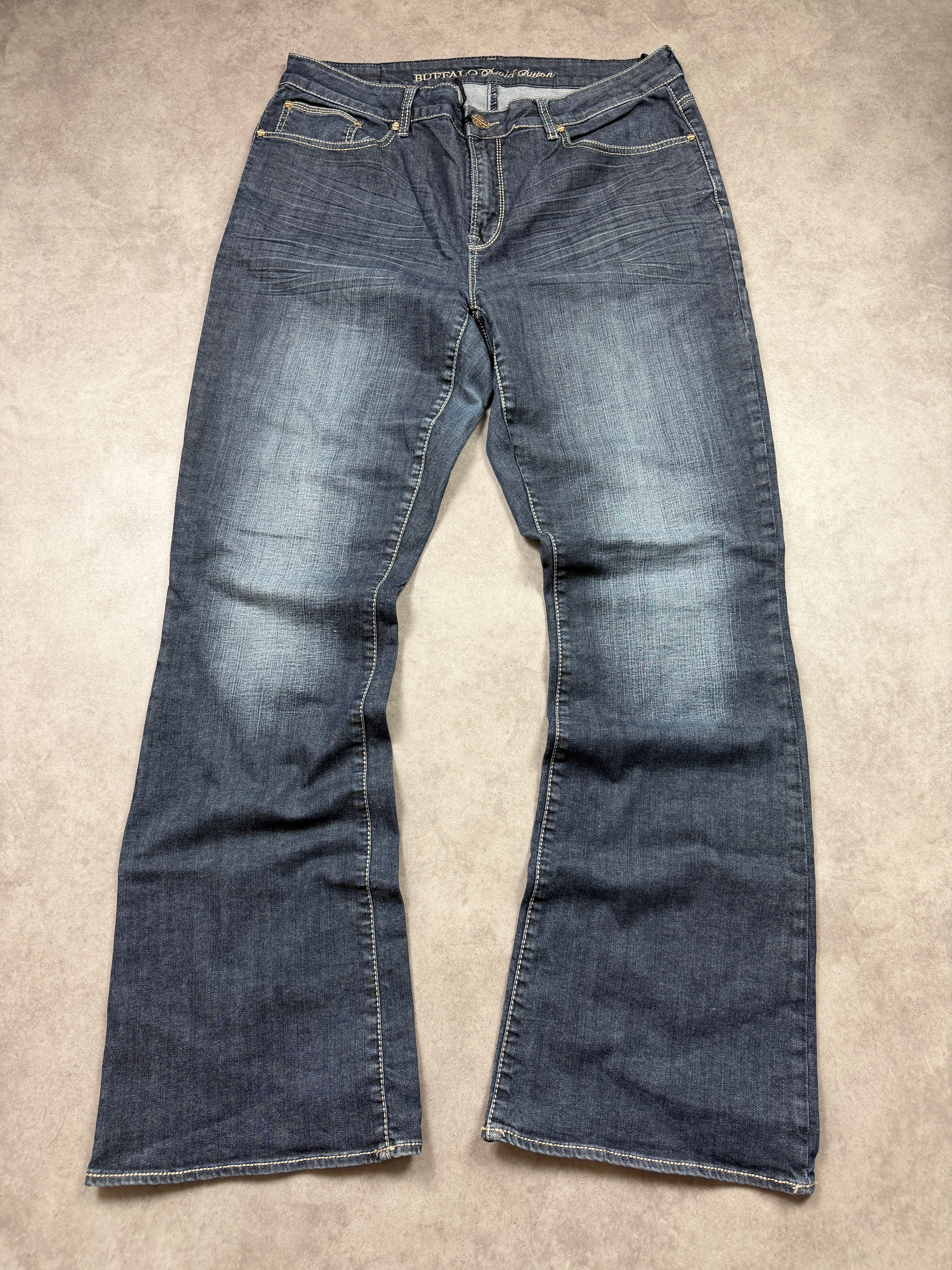 Buffalo David Bitton Vintage Jeans Bootcut Fit Y2K Herren L