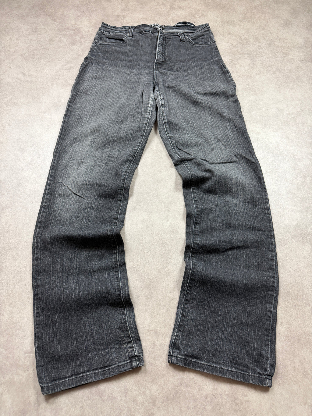 NYDJ Vintage Jeans Backprint Y2K Straight Fit L
