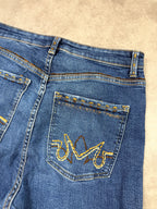 Vintage Bershka Jeans Y2K Flare Fit 2015 Damen M