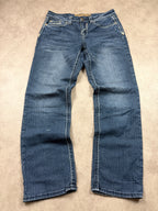 Hydraulic Vintage Jeans Backprint Y2K Straight Fit 2005 S Damen