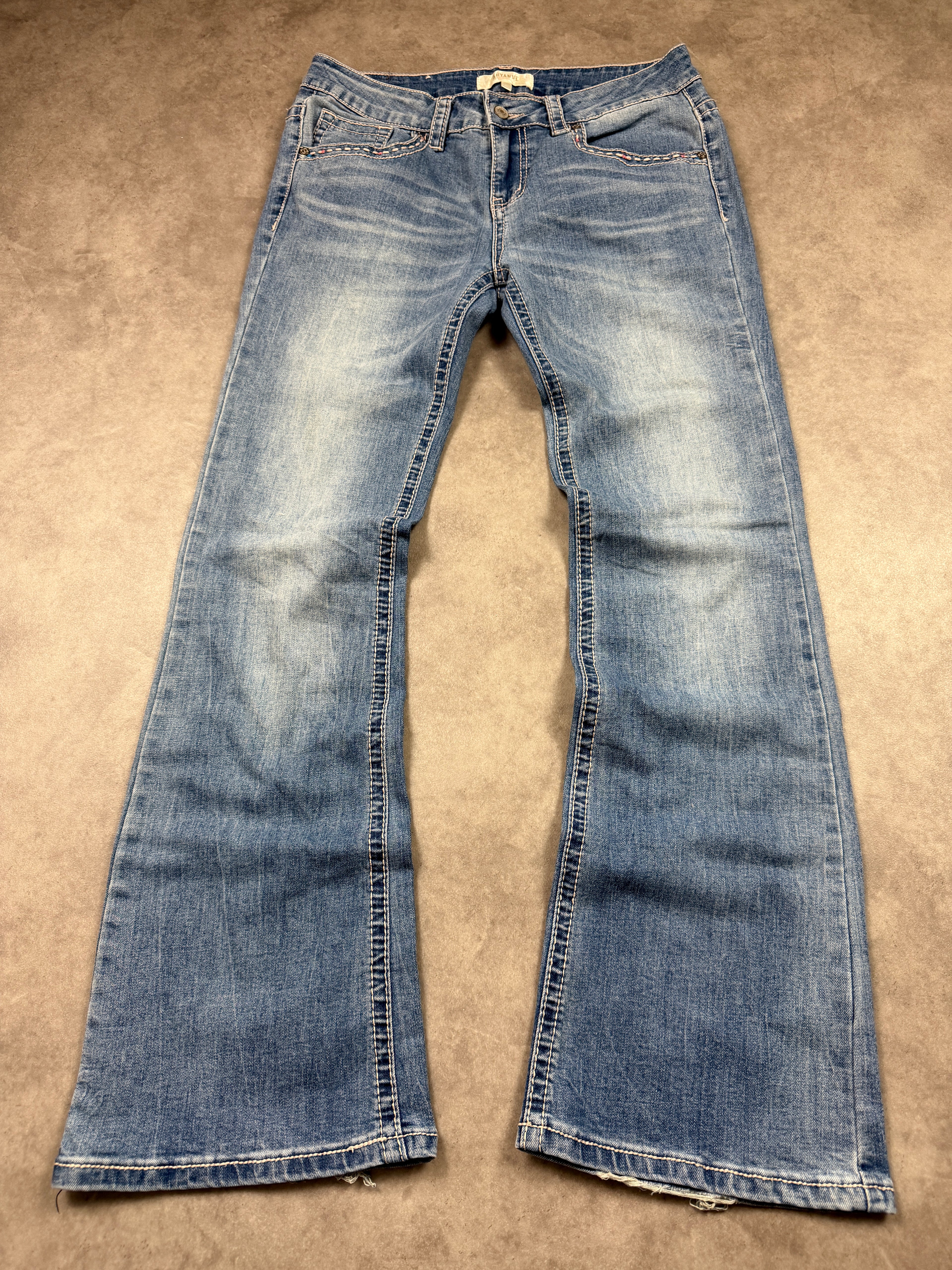 Shyanne Vintage Jeans Backprint Y2K Bootcut Fit 2006 S Damen