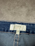 Shyanne Vintage Jeans Backprint Y2K Bootcut Fit 2006 S Damen