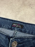 Denim Vintage Jeans Backprint Y2K Bootcut Fit 2006 M Damen