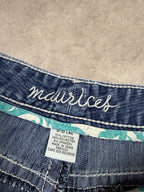 Maurice’s Vintage Jeans Backprint Y2K Bootcut Fit 2008 L