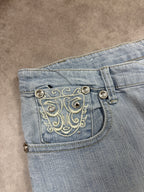 Max Vintage Jeans Backprint Y2K Bootcut Fit 2005 M