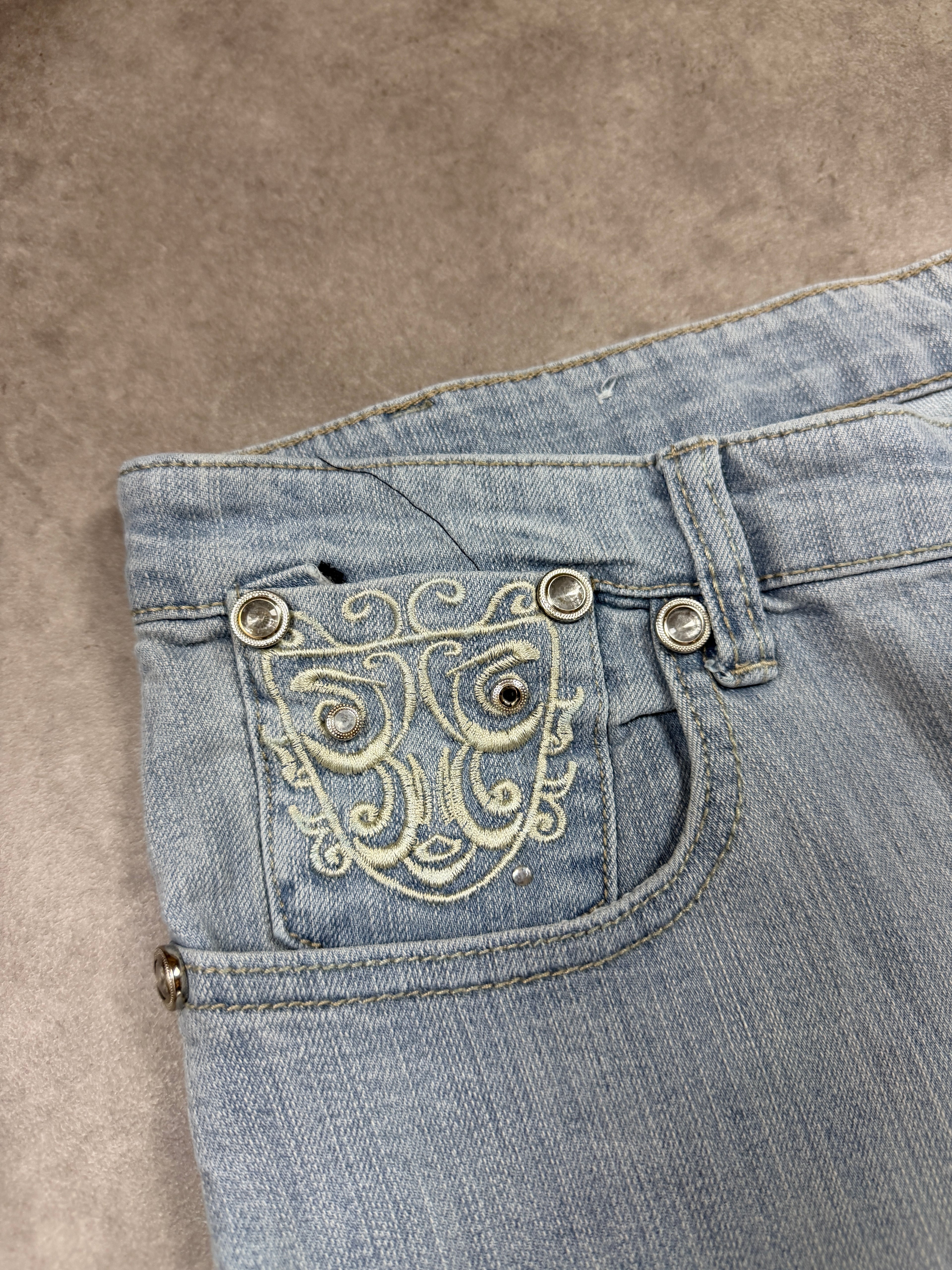 Max Vintage Jeans Backprint Y2K Bootcut Fit 2005 M