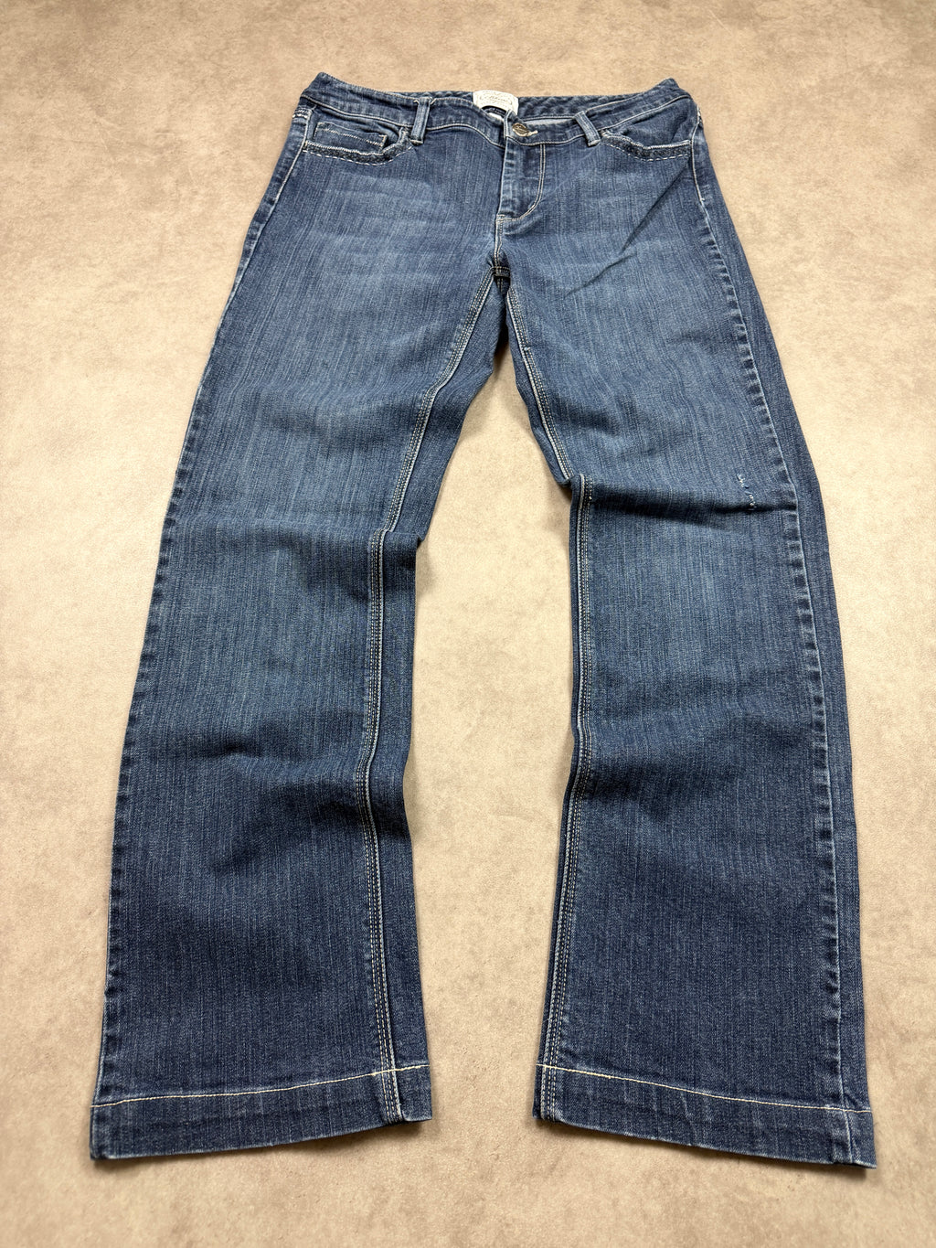 White House Blanc Vintage Jeans Backprint Y2K Bootcut Fit 2005 S Damen
