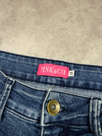 Pink & Co Vintage Jeans Backprint Y2K Bootcut Fit 2006 M Damen