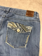 Maurices Vintage Jeans Backprint Y2K Bootcut Fit 2004 M Damen