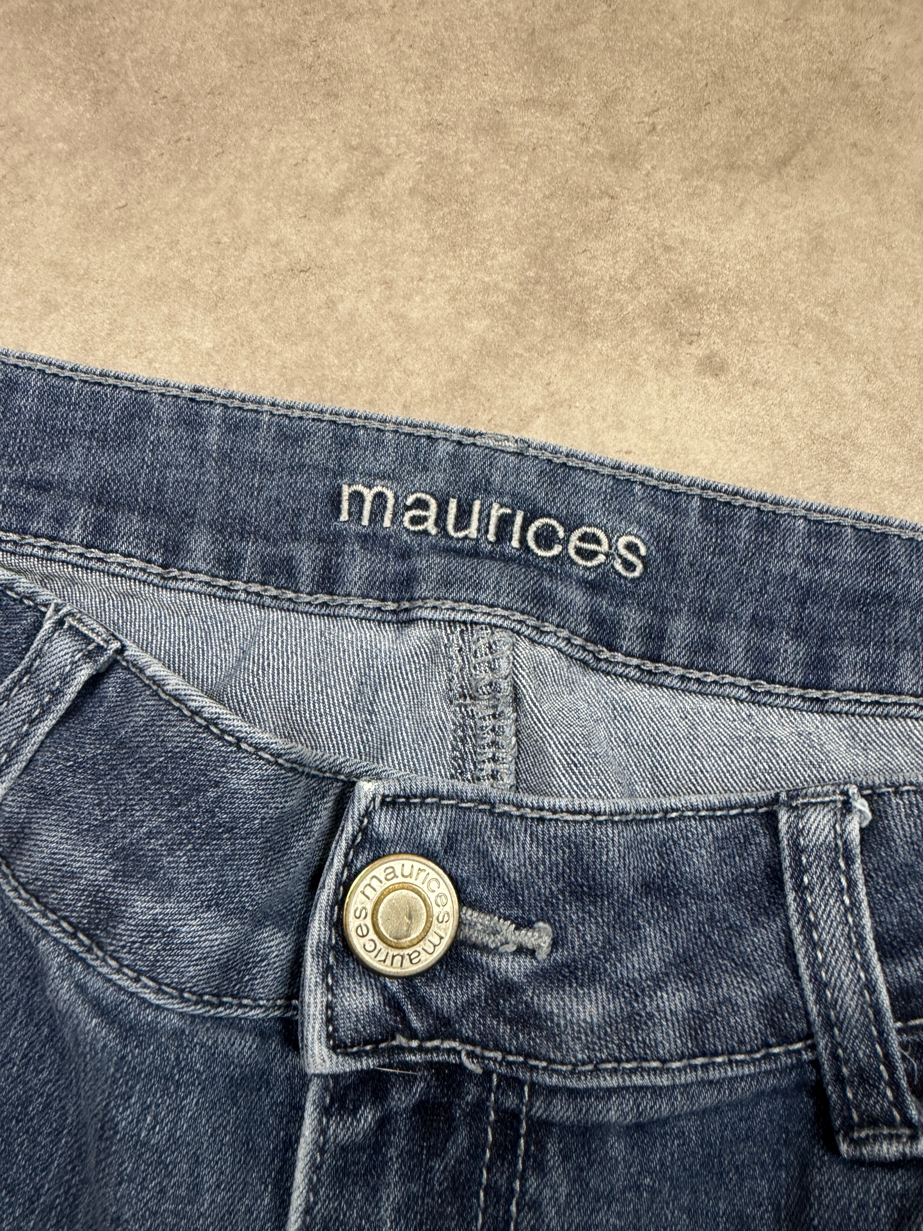 Maurices Vintage Jeans Backprint Y2K Bootcut Fit 2004 M Damen