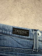 Vigoss Vintage Jeans Backprint Y2K Bootcut Fit 2006 M Damen