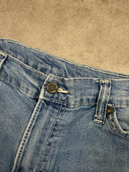 Wrangler Vintage Jeans Backprint Y2K Bootcut Fit 2004 M Damen