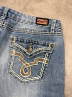 Earl Jean Vintage Jeans Backprint Y2K Bootcut Fit 2005 M Damen