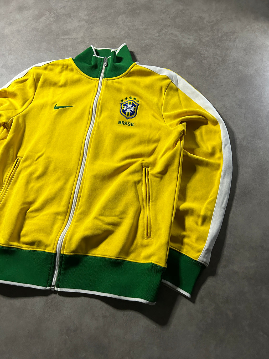 Nike Vintage Brasilien Zip Jacket*Rare*2006 M