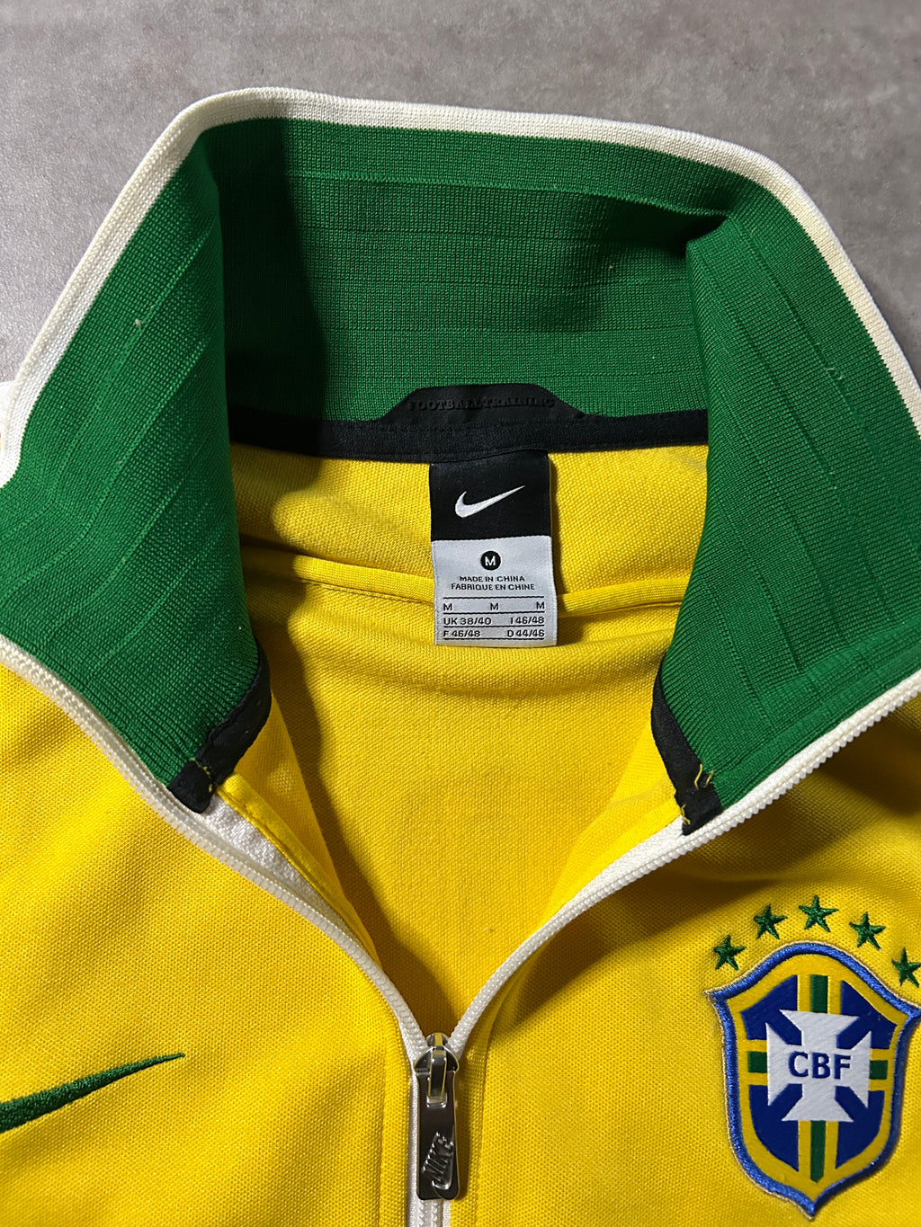 Nike Vintage Brasilien Zip Jacket*Rare*2006 M