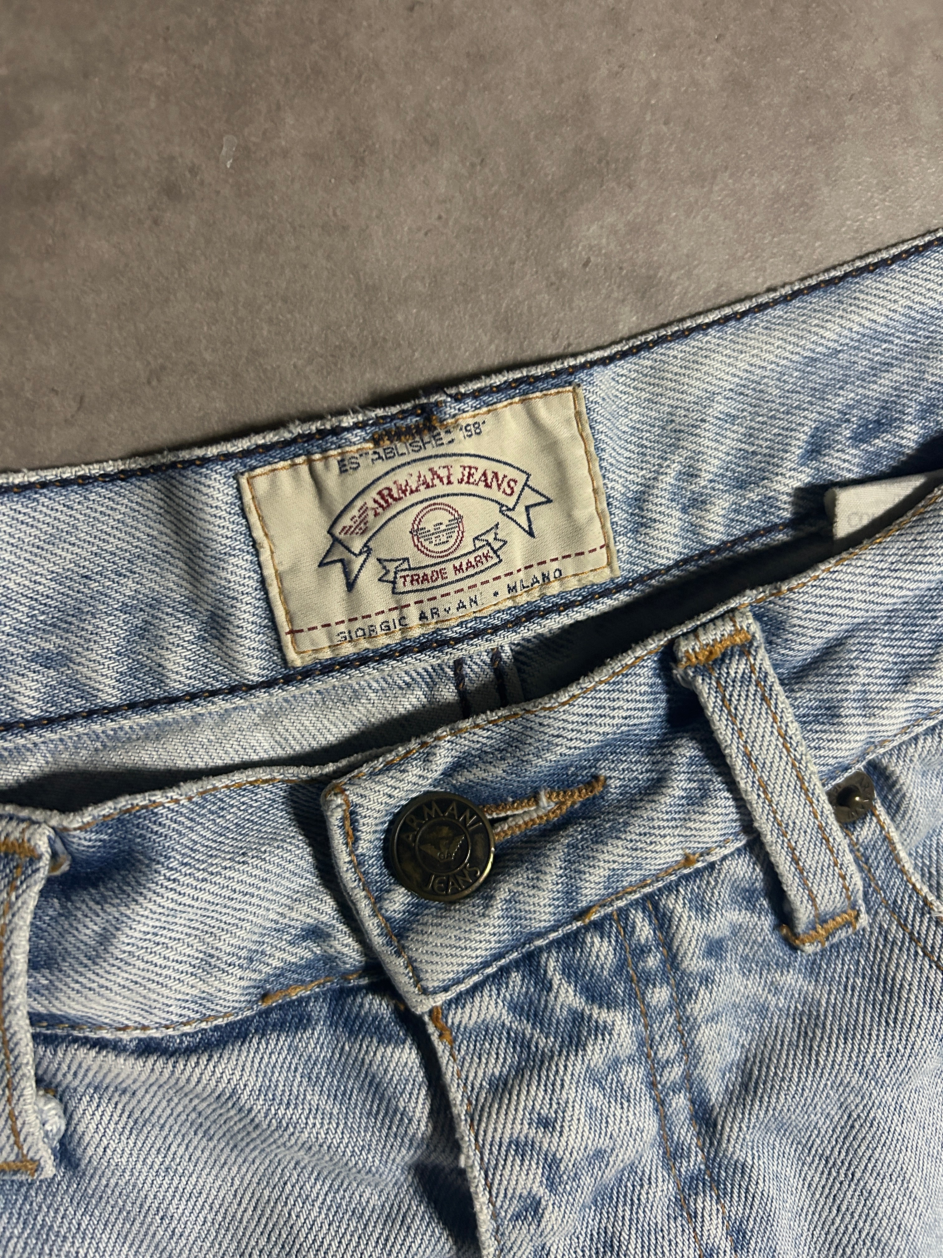 Armani Vintage Straight Fit Jeans 2000s M