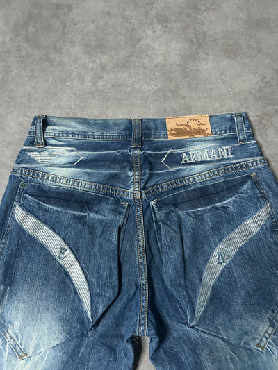 Armani Vintage Flared Jeans*Rare*2003 M